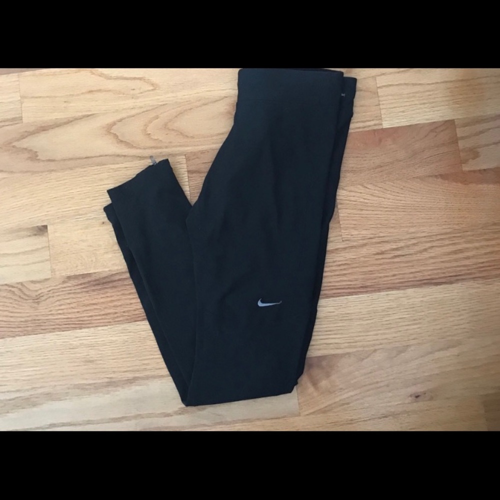 Nike Dri Fit- Ankle ZIP Leggings ( black)